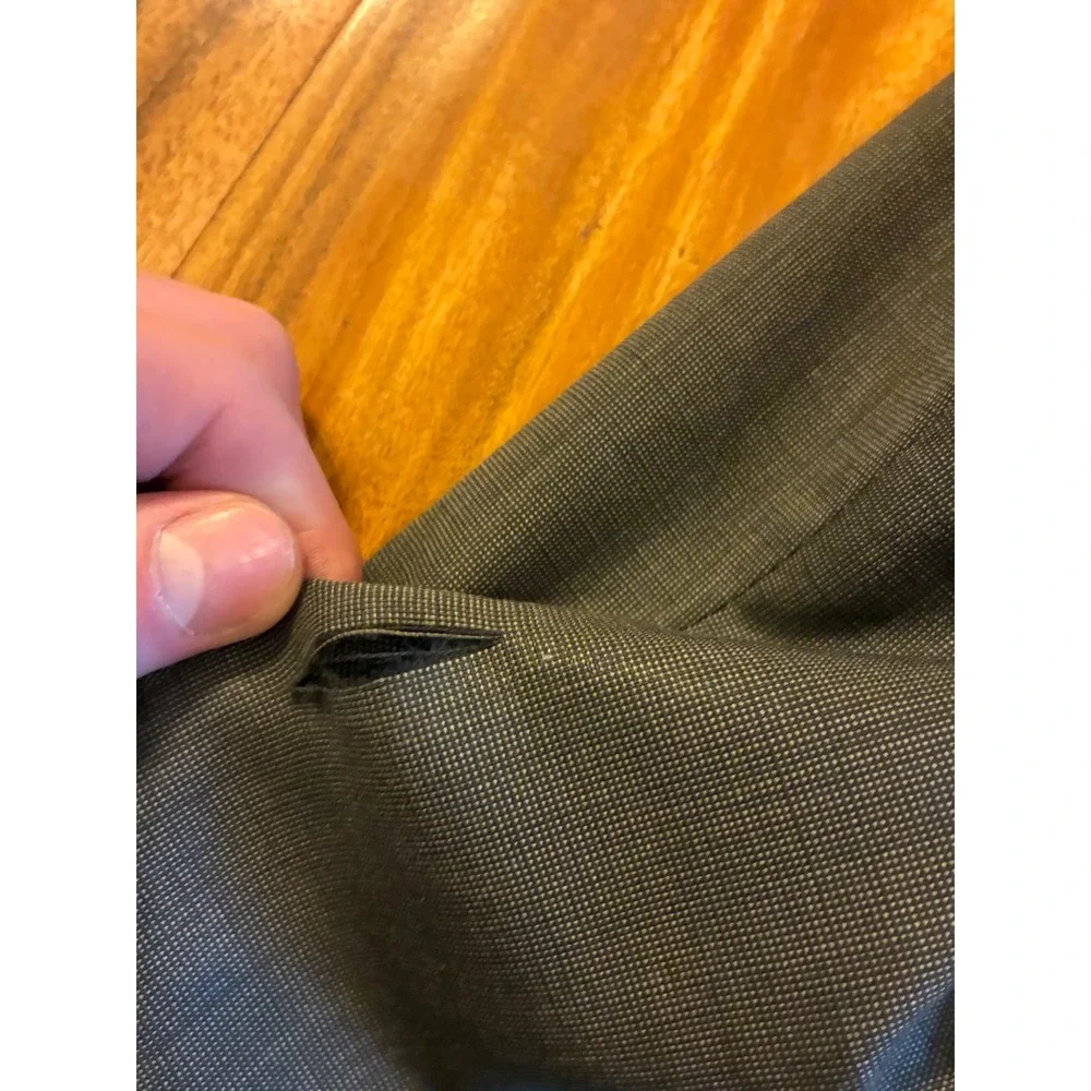 Jos. A. Bank Mens‎ 44R Gray 100% Wool 2-Button Suit Jacket Blazer E600468M
